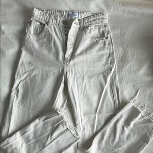 White Denim Jeans